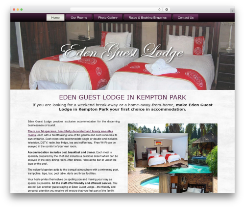 themeeden4 WordPress theme - edenguestlodge.co.za