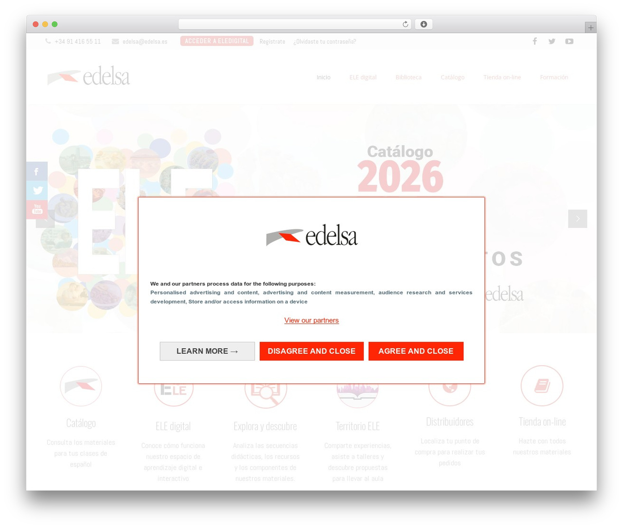 WordPress theme Impreza - edelsa.es/es