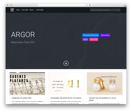 WordPress theme MyNote - argor.net WordPress theme MyNote - argor.net