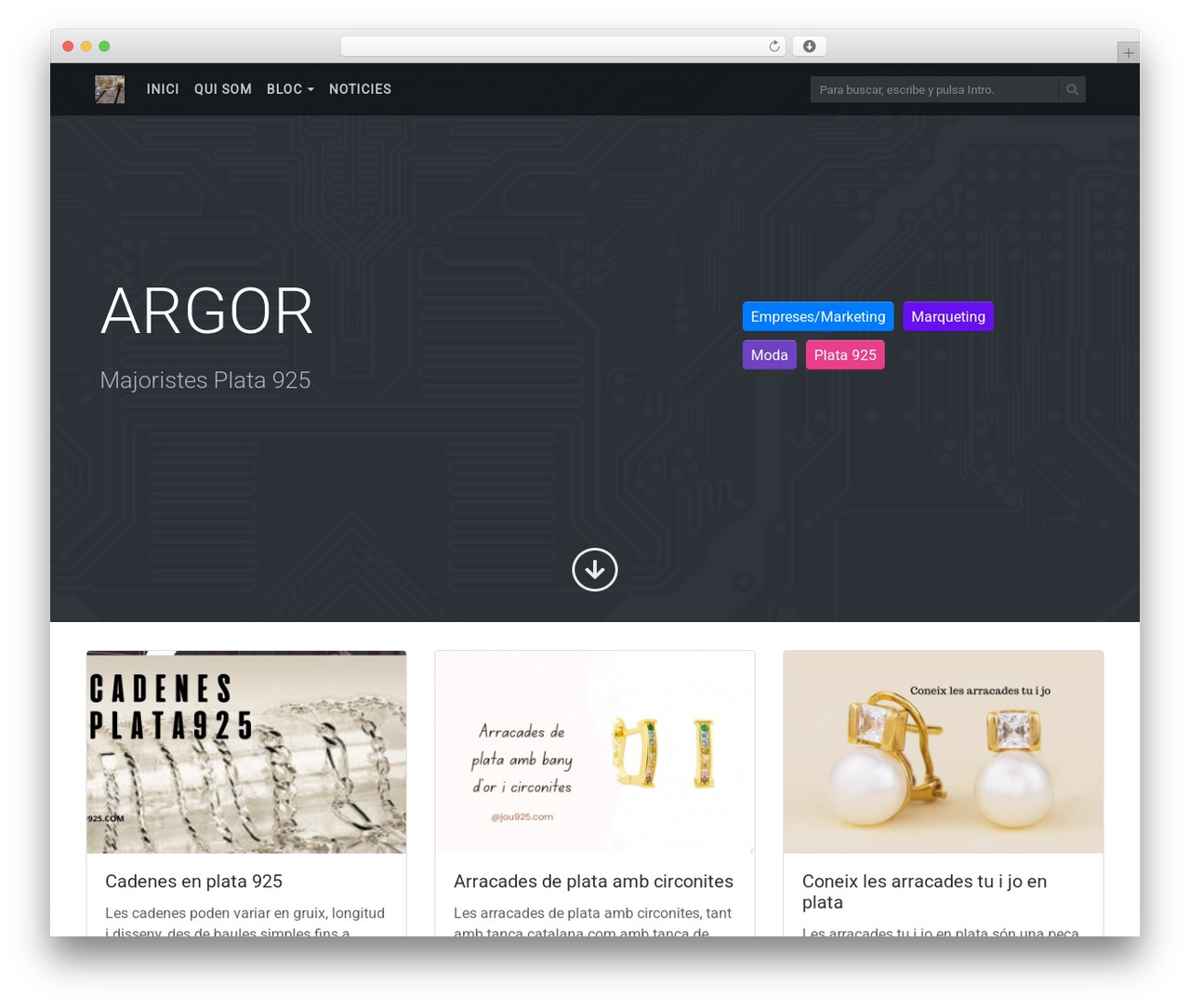 WordPress theme Mynote - argor.net