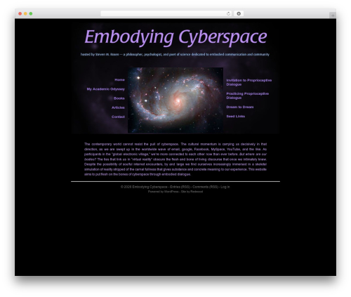 WP-Andreas01 WordPress theme - embodyingcyberspace.com