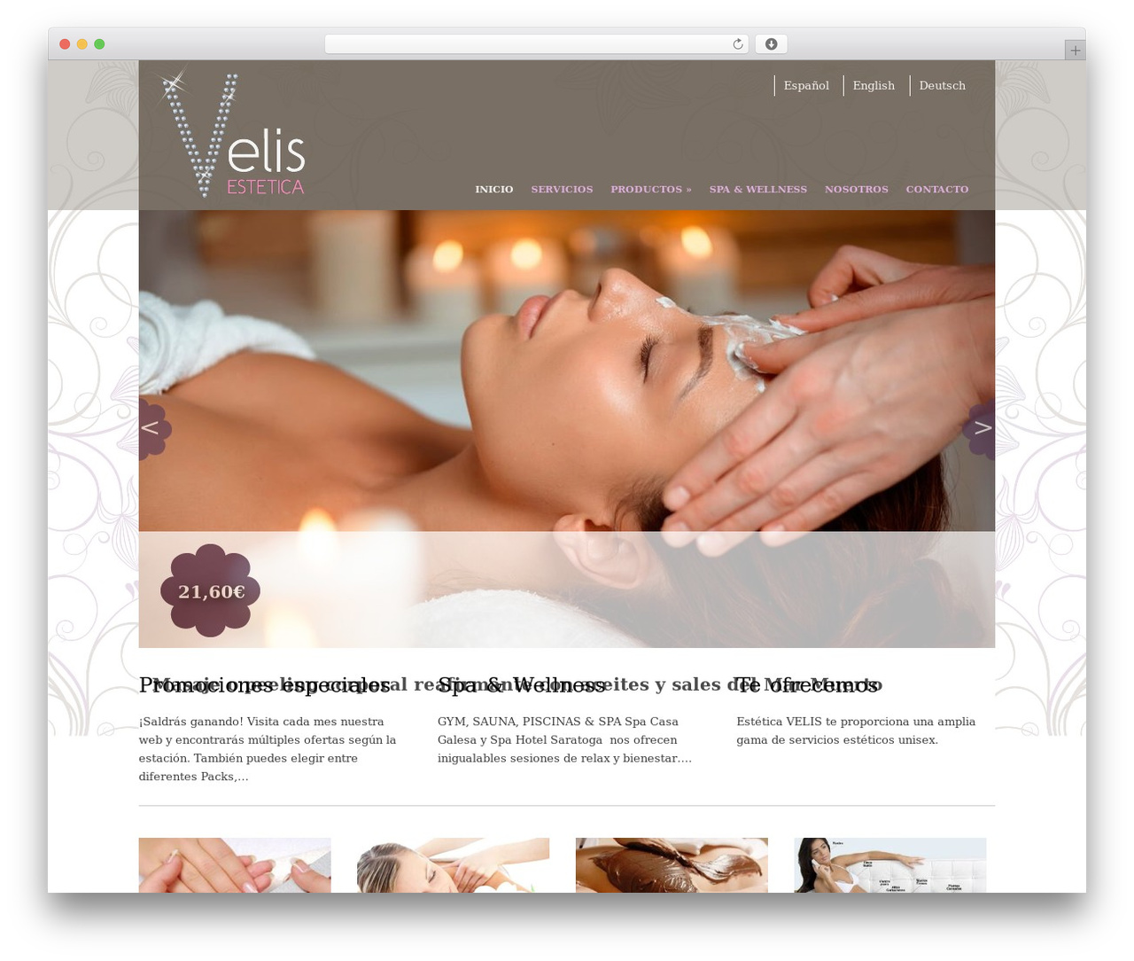 Adapt WordPress theme - esteticavelis.com Adapt WordPress theme - esteticavelis.com