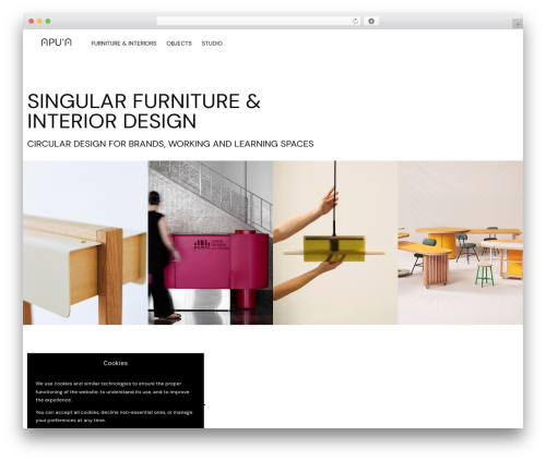 Aventa WordPress theme - estudioapua.com