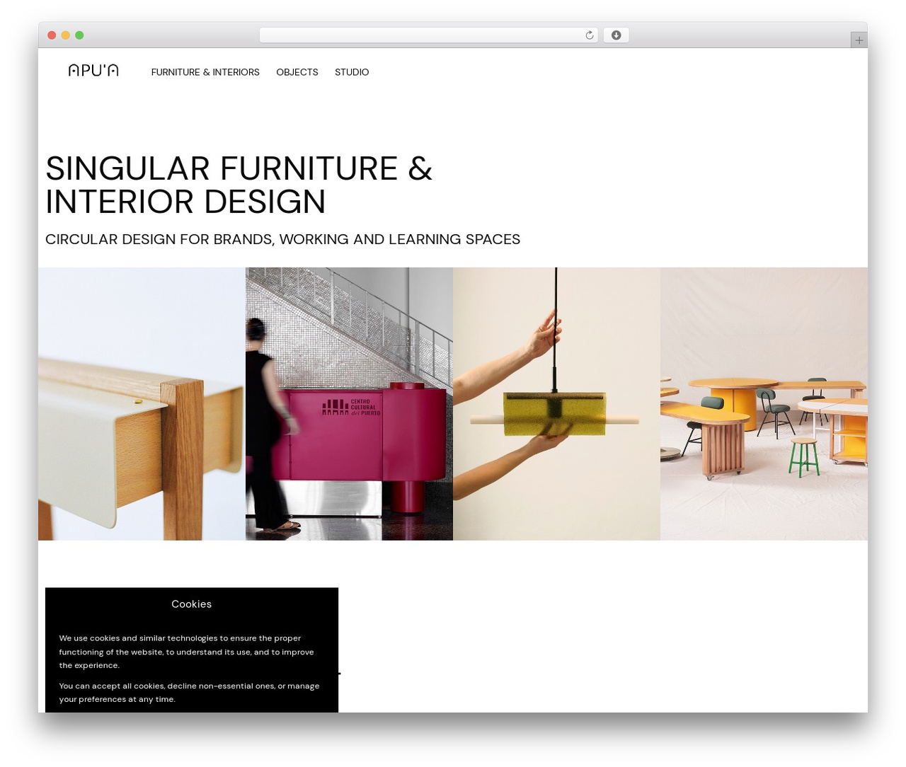 Aventa WordPress theme - estudioapua.com