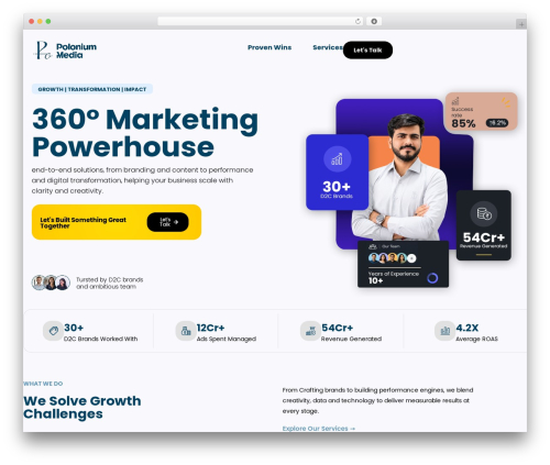 Dreamit elementor extension WordPress plugin - poloniummedia.com