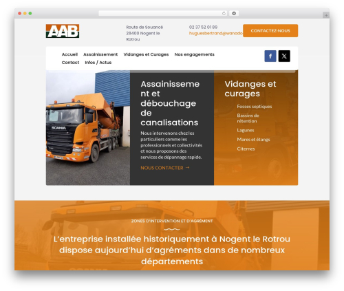 Divi WordPress theme - aab-sa.fr