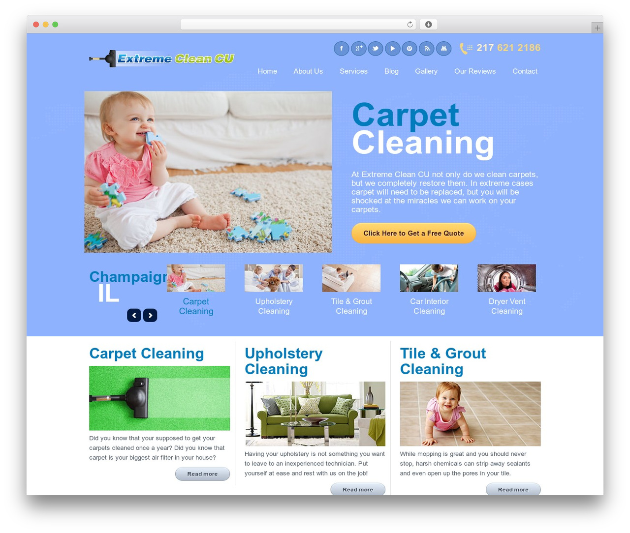Doover WordPress theme - extremecleancu.com