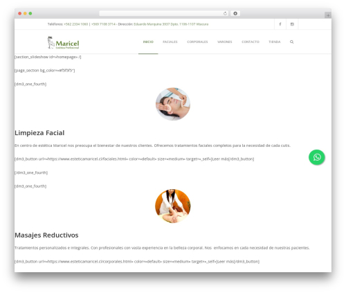 Id_whatsappchat WordPress plugin - esteticamaricel.cl
