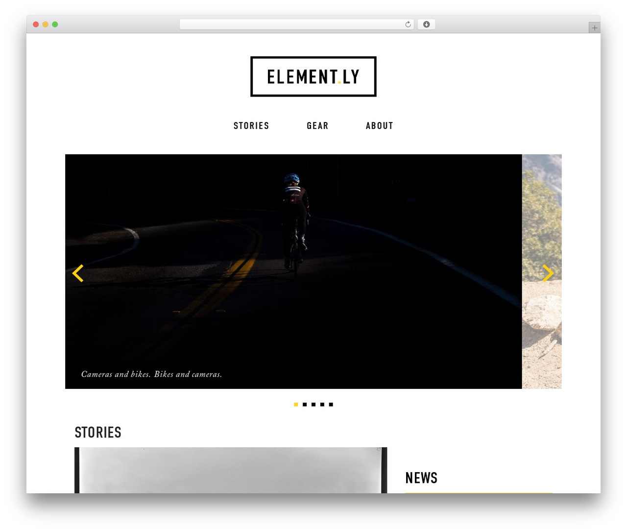 Elemently WordPress theme design - element.ly Elemently WordPress theme design - element.ly