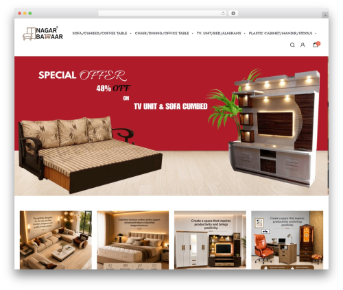 Furety WordPress theme - nagarbazaar.com