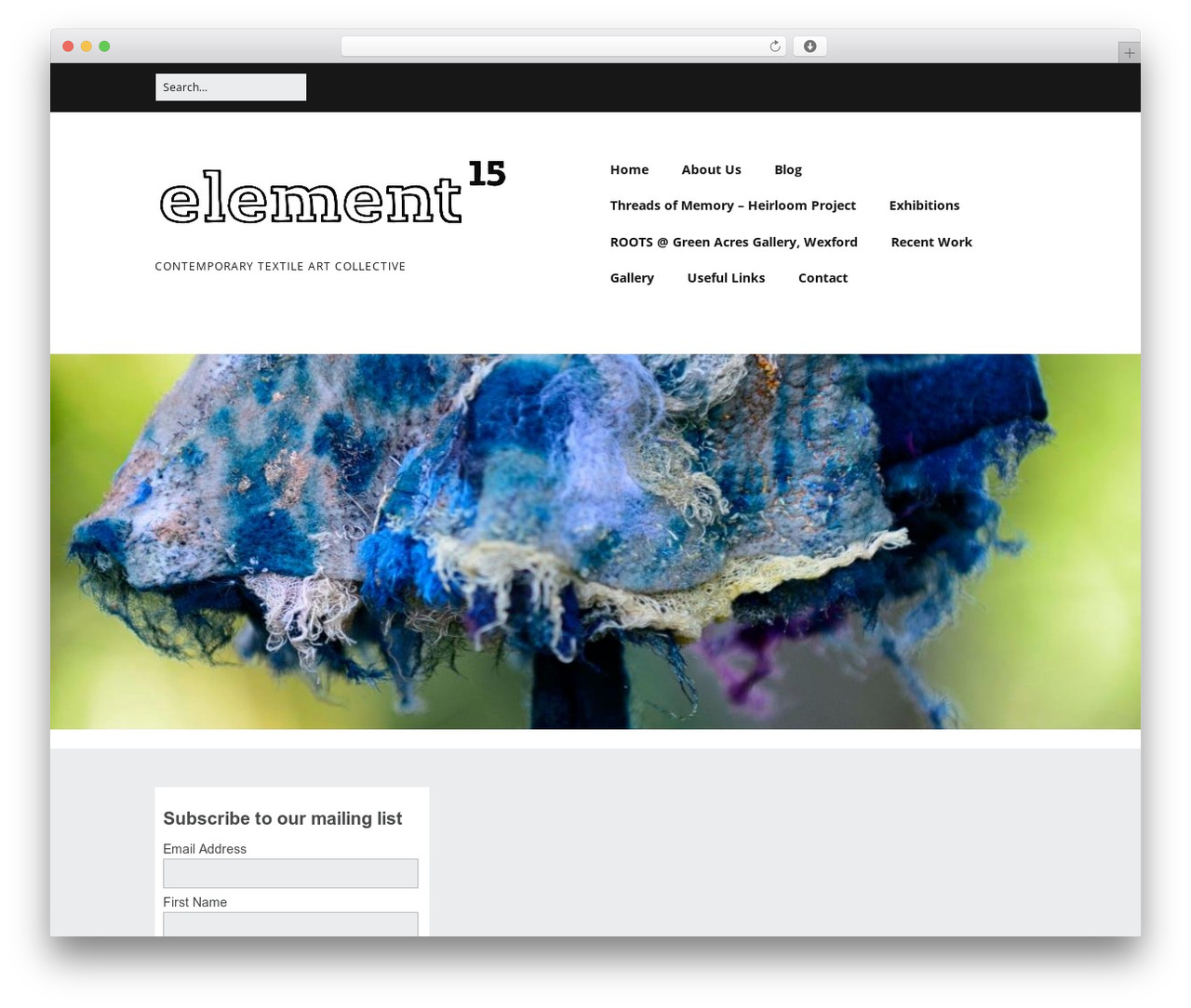 Make free WordPress theme - element15.ie