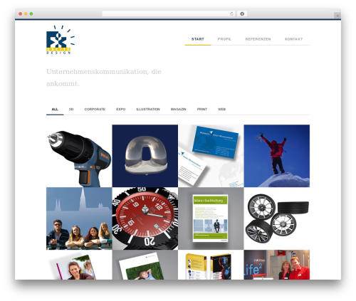 Nemesis WordPress theme - excite-design.de