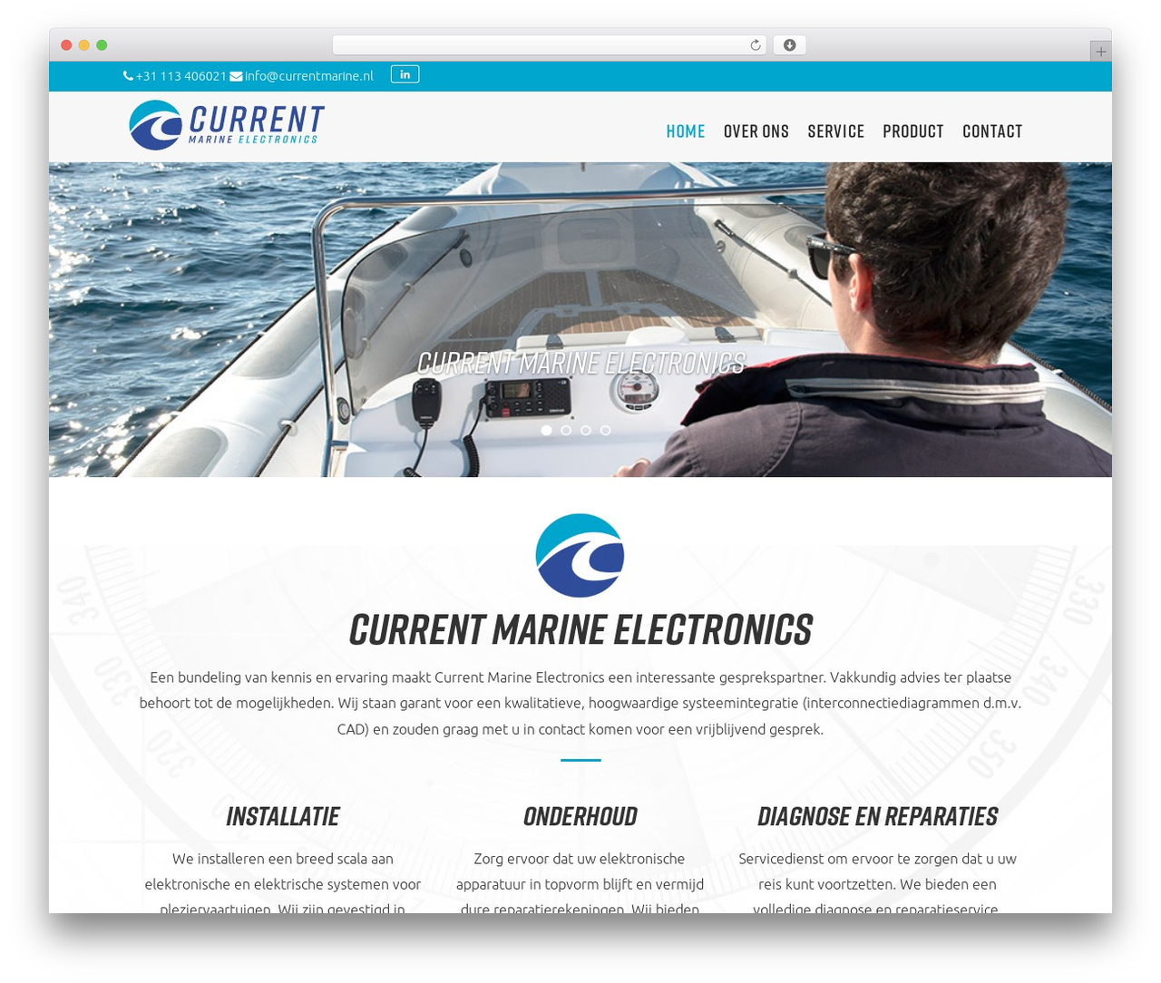 Optimizer PRO best WordPress theme - currentmarine.nl