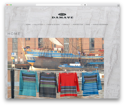 Quantum top WordPress theme - evadamave.nl