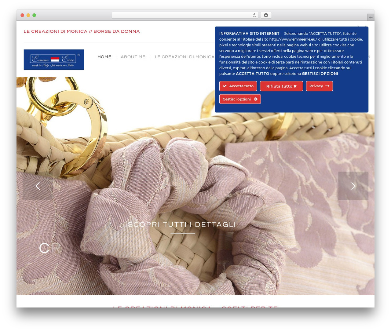 Regency WordPress website theme - emmeerre.eu