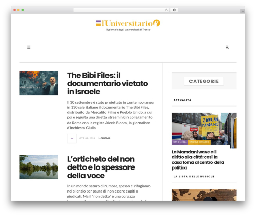 Theme WordPress JustWrite - www.luniversitario.it Theme WordPress JustWrite - www.luniversitario.it