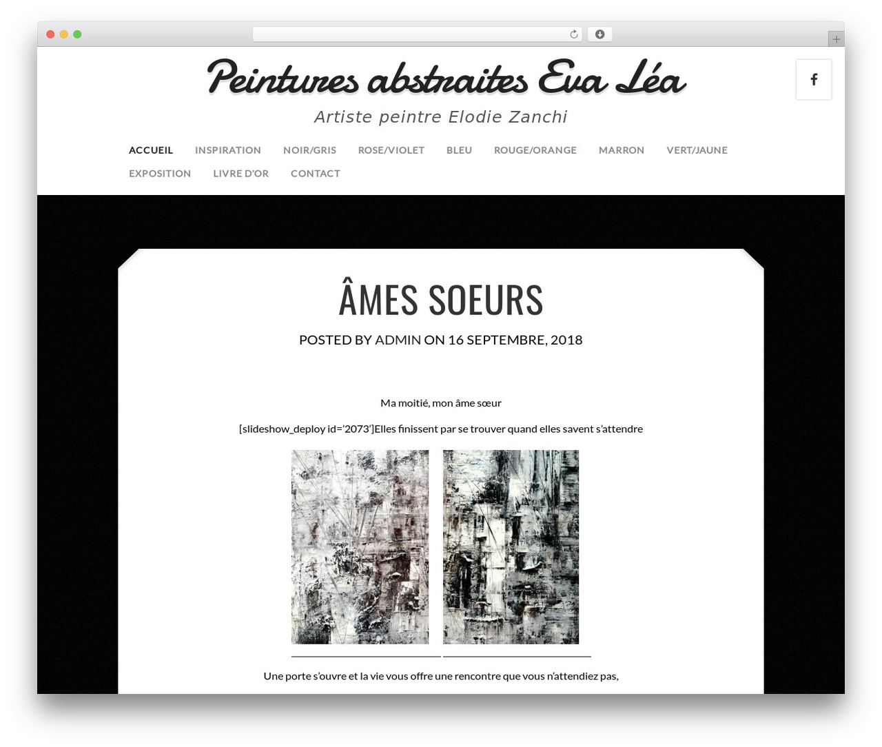 Theme WordPress Capture - eva-lea.com Theme WordPress Capture - eva-lea.com