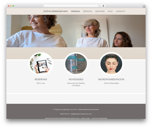 Theme WordPress theme1957 - esteticaberenguervaro.com