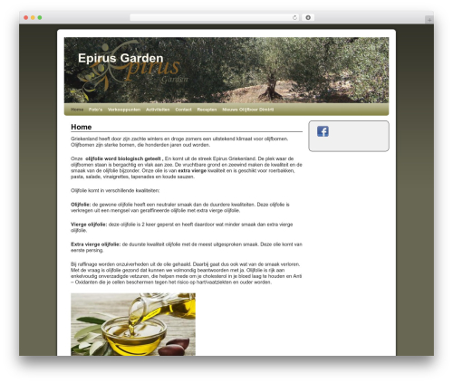 Weaver theme WordPress - epirusgarden.nl