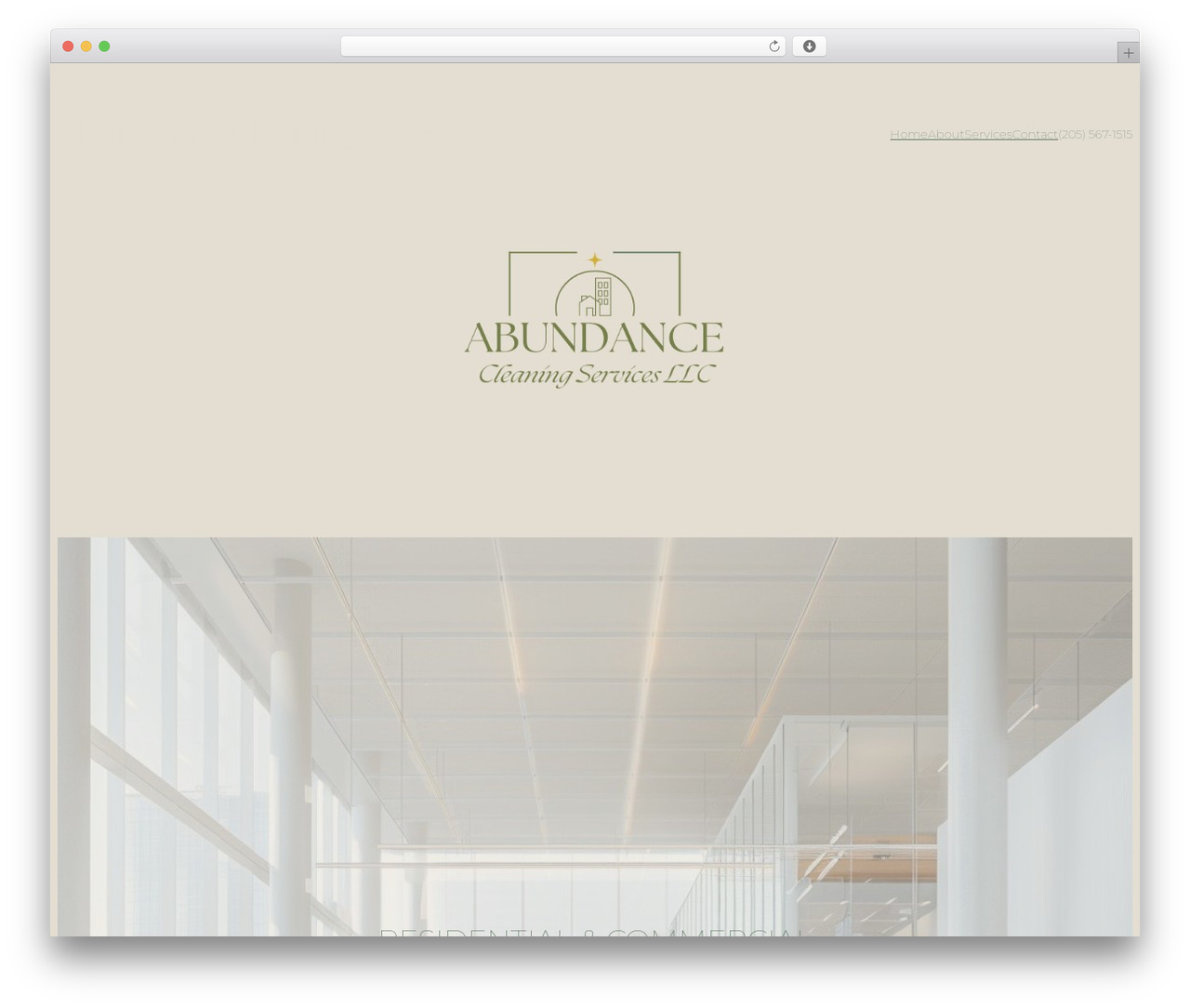 WordPress theme Variations - abundance-cleaning.com