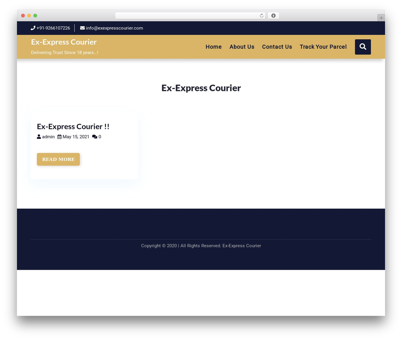 WordPress theme Dcode - exexpresscourier.com WordPress theme Dcode - exexpresscourier.com
