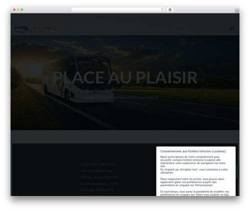 WordPress theme Go Explore! - forfaitautobus.com