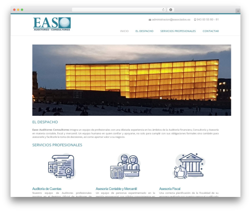 WordPress theme Kakia - easociados.es
