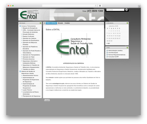 Best WordPress theme i3Theme - ental.com.br