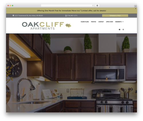 Slidingmessages WordPress plugin - oakcliffapt.com