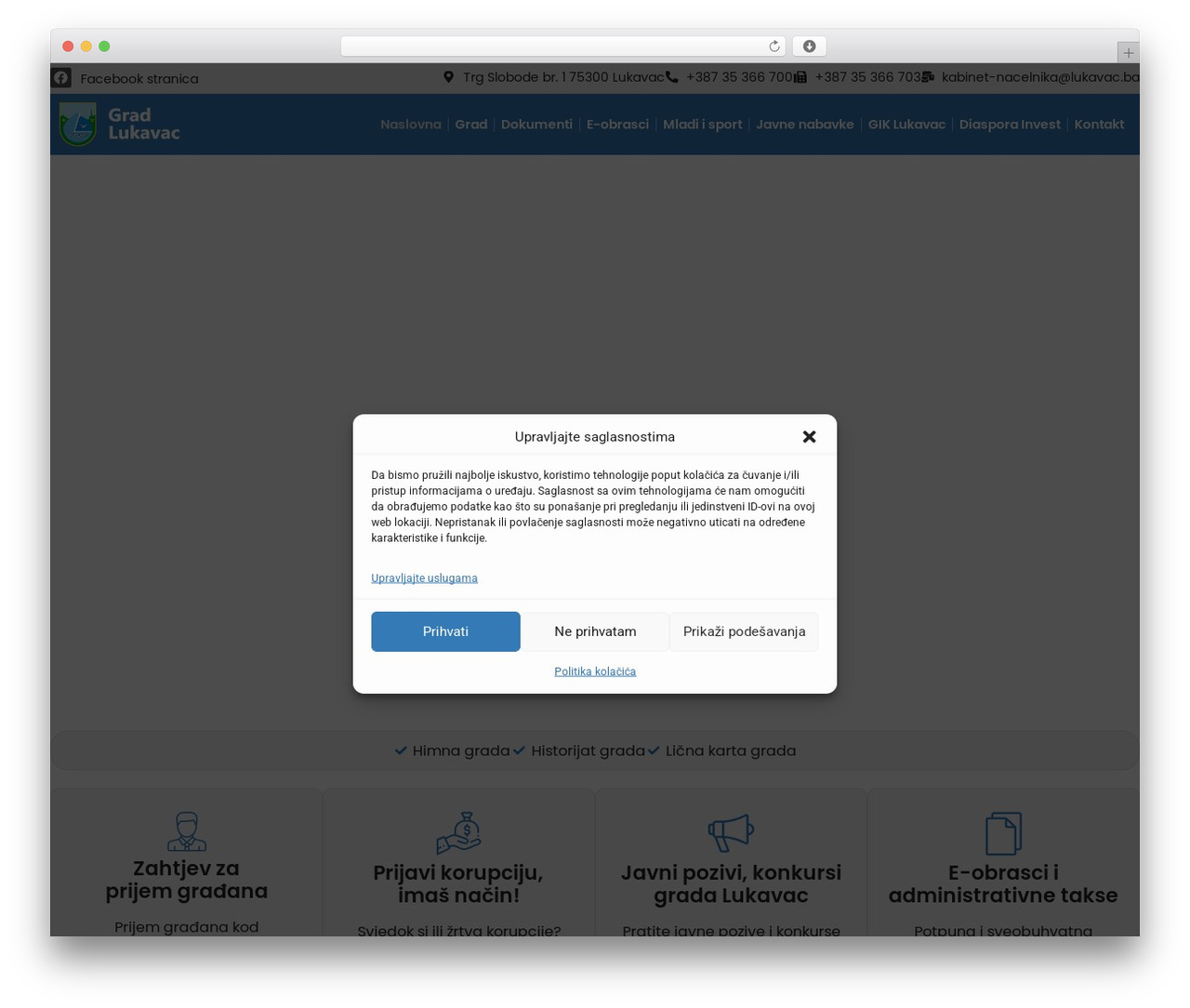 Hello Elementor WordPress theme - lukavac.ba