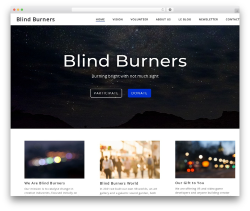 Integral theme WordPress - blindburners.com Integral theme WordPress - blindburners.com