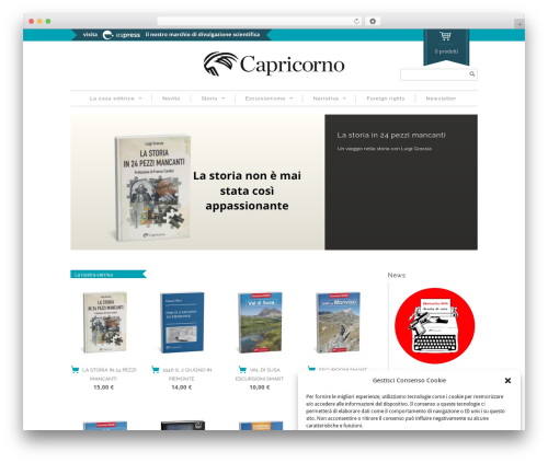 Maya Shop WordPress shop theme - edizionidelcapricorno.it