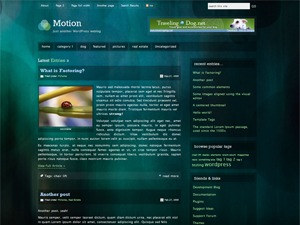 Motion WordPress theme by Sam @ 85ideas