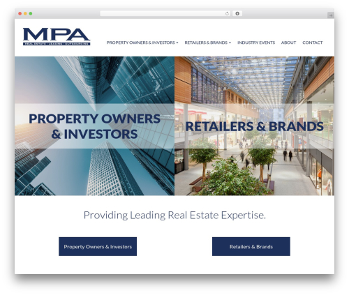 MPA premium WordPress theme - e-mpa.com
