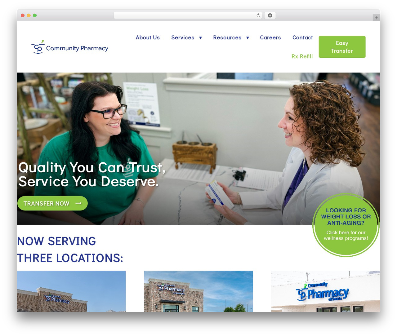 Offsprout theme WordPress - mycommunityrx.com
