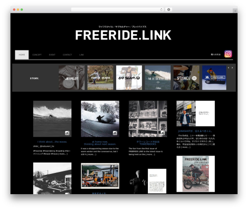 pinte2 WP theme - freeride.link
