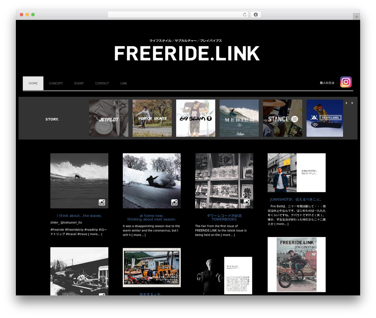 pinte2 WP theme - freeride.link