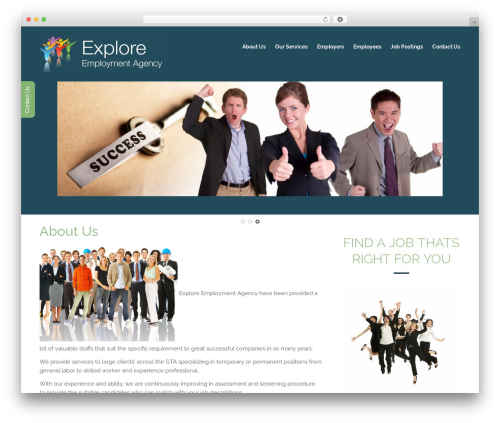 ShowStopper WordPress theme - exploreemployment.ca