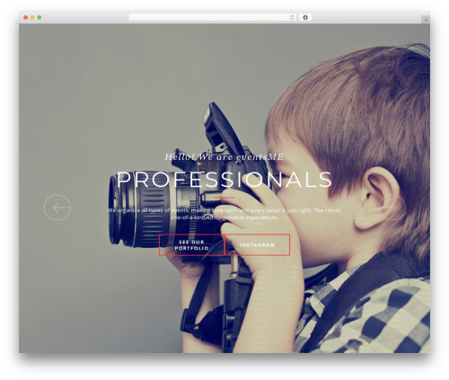 SOLIDO WordPress theme - eventsme.es