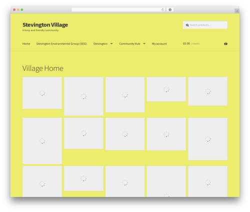 Storefront WordPress ecommerce theme - stevington.org.uk