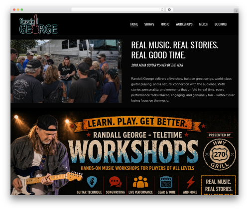 Qode music WordPress plugin - randallgeorge.net