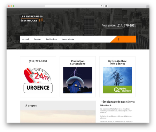 Theme WordPress Constructzine Lite - eejt.ca