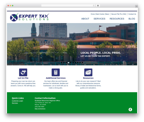 Slidedeck2 personal WordPress plugin - experttaxsolutions.com
