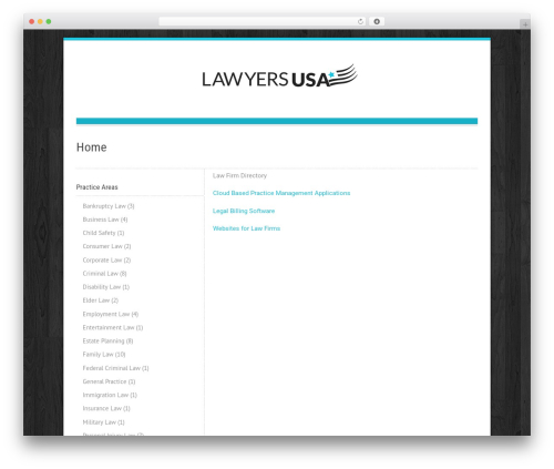 WordPress theme Blue Diamond - estateplanninganswers.net