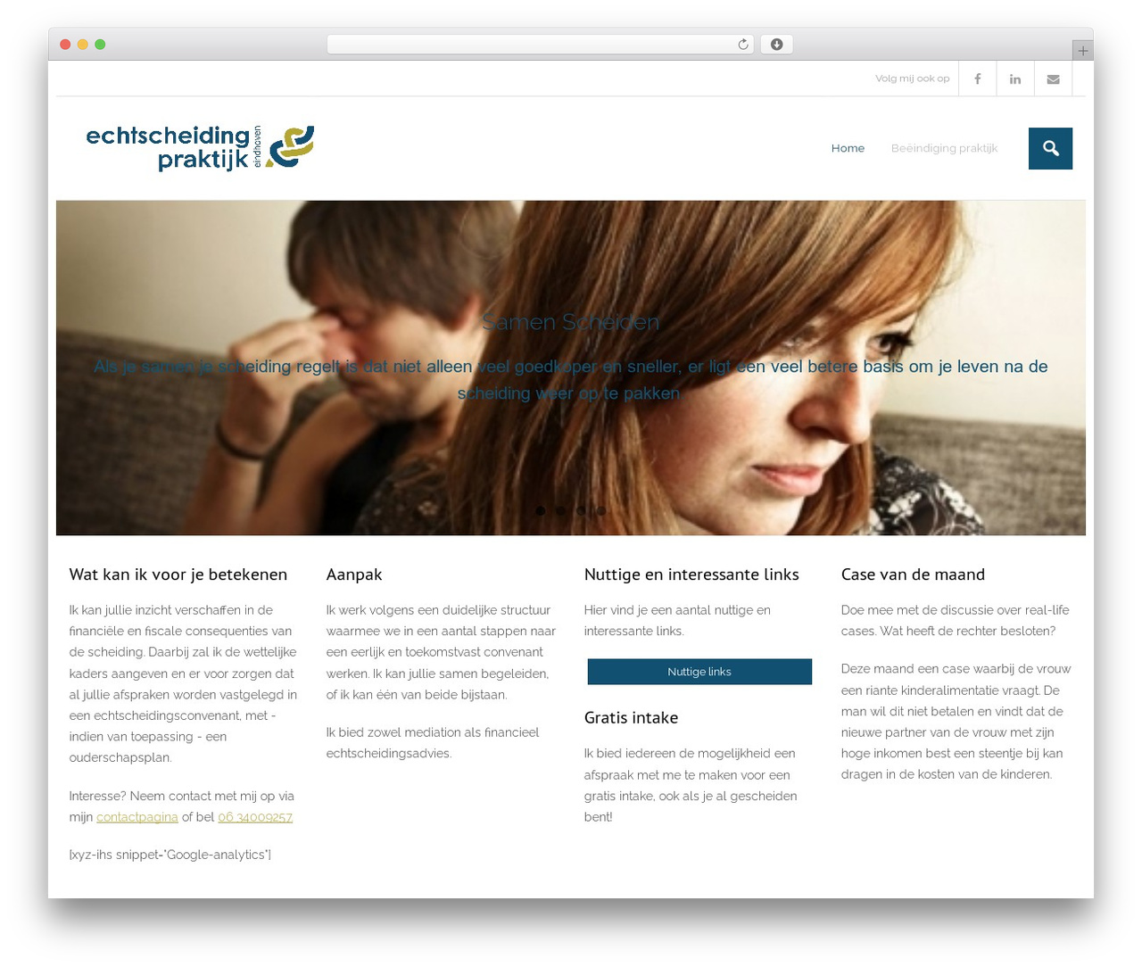 WordPress theme Experon Pro - echtscheidingpraktijk.nl