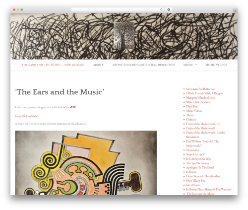 WordPress theme Gateway - paulwillsonmusic.com