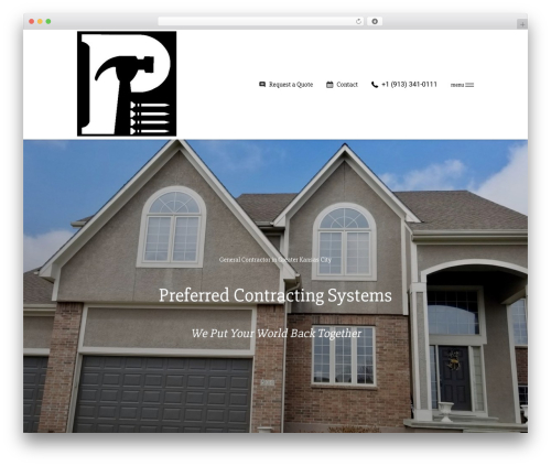 WordPress theme Lifted Logic - preferredcontracting.com