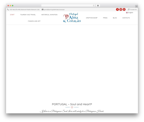 WordPress theme the7dtchild - portugalalmaecoracao.pt