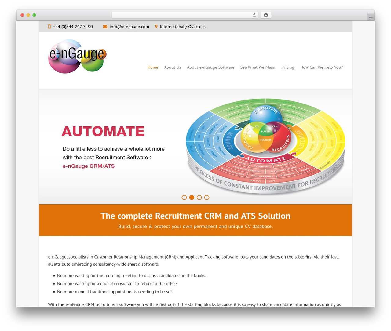 WordPress website theme Interface Pro - e-ngauge.com WordPress website theme Interface Pro - e-ngauge.com