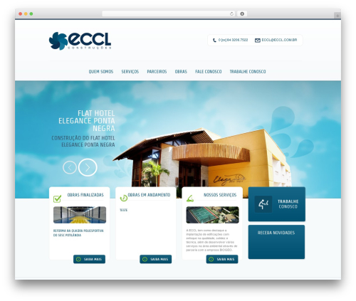 WP theme ECCL Theme - eccl.com.br